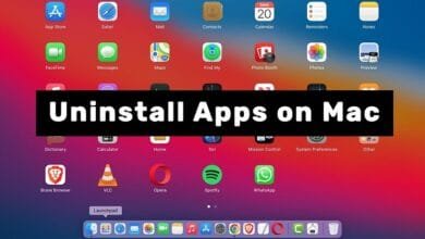 how to uninstall apps in mac