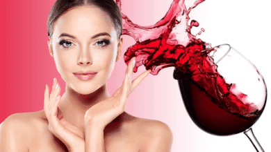Fair skin red wine benefits