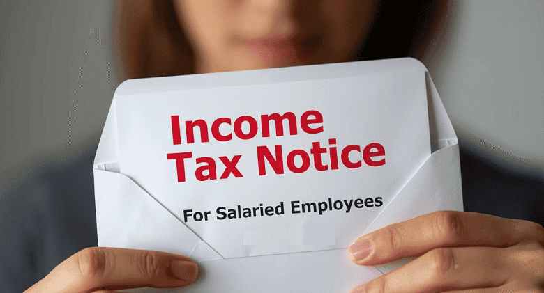 income tax notice salaried employees